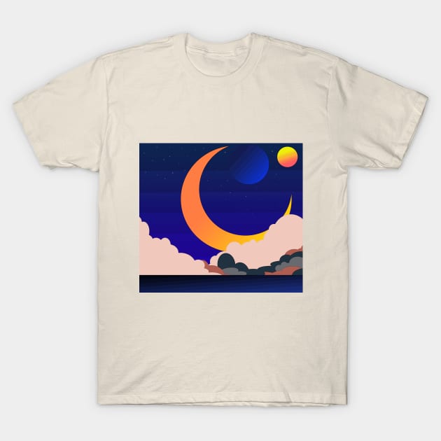 PLANET X T-Shirt by onora